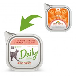 DAILY CAT pate with Salmon,...