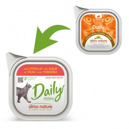 DAILY CAT pate with Veal, 100g