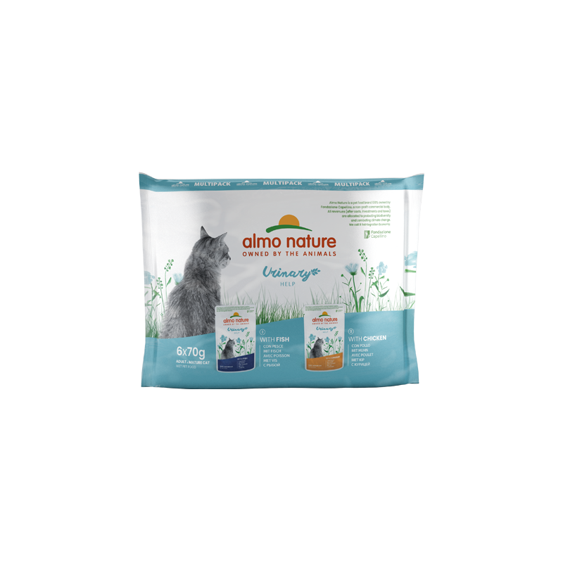 HOLISTIC FUNCTIONAL URINARY HELP complete food for cats with